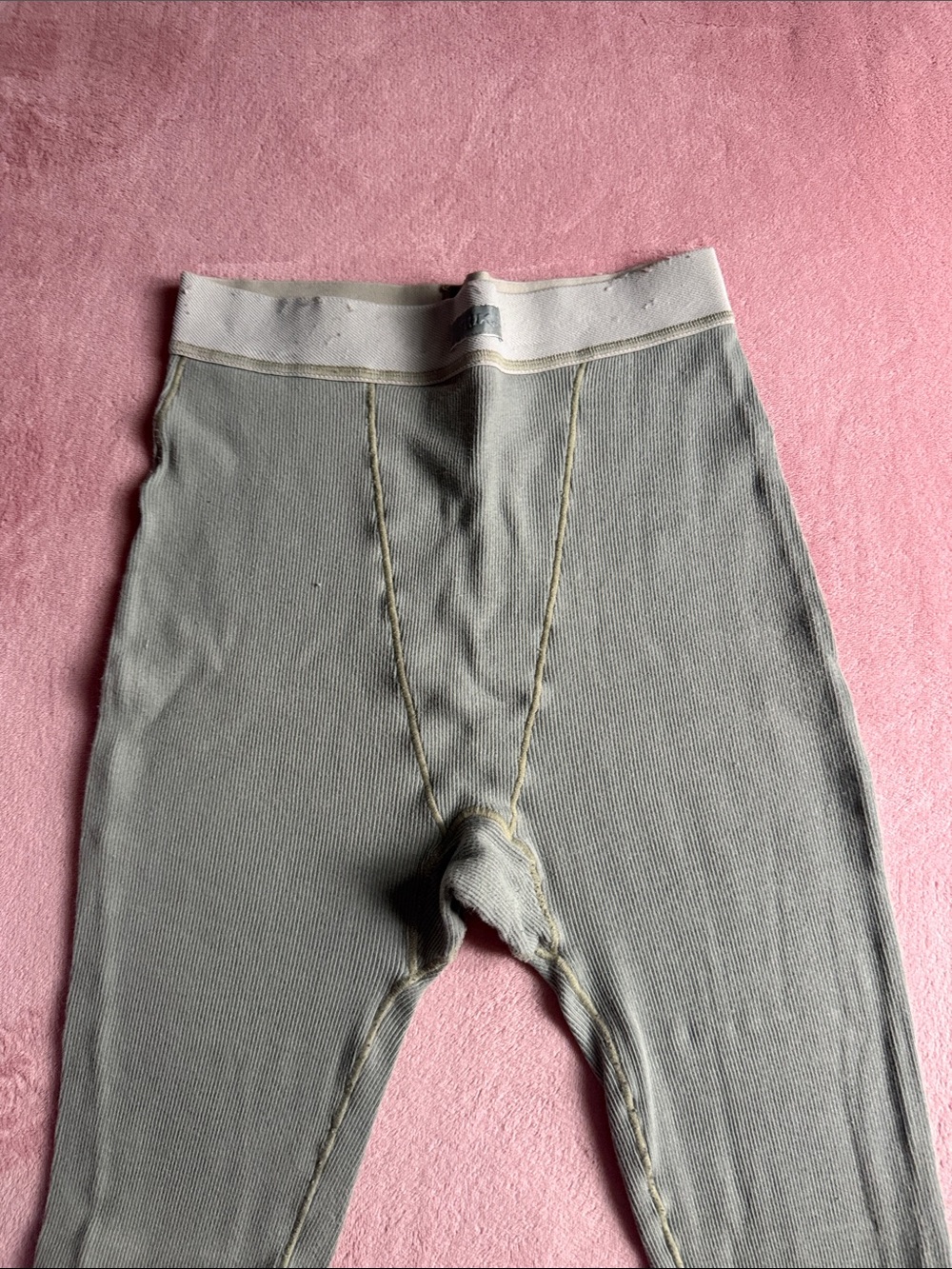 Sage cotton rib leggings skims